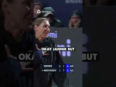 Sinner bat Medvedev au Masters de Rome 2026 – Demi-finale