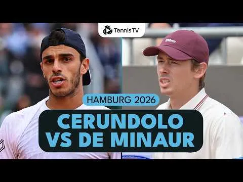 Alex De Minaur bat Francisco Cerundolo à Hambourg 2026 – 1er tour