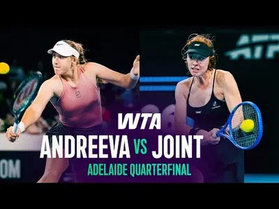 Mirra Andreeva bat Maya Joint à l'Adelaide 2026 – Quart de finale
