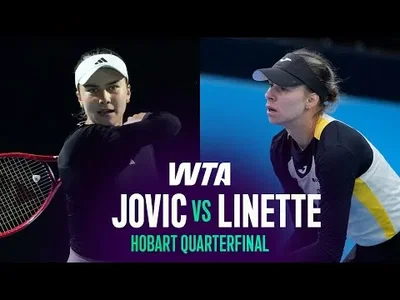 Jovic bat Linette à Hobart 2026 – Quarts de finale