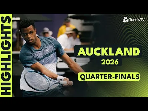 Auckland 2026 : Baez surprend le n°8 mondial Shelton en quart de finale ; Mensik domine Mpetshi Perricard