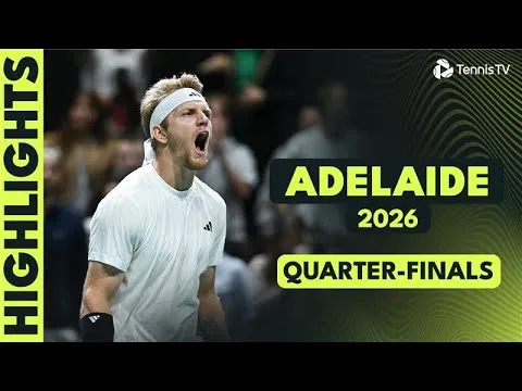 Macháč bat Paul à Adélaïde 2026 – Demi-finale