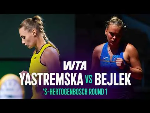Yastremska bat Bejlek à 's-Hertogenbosch 2026 – 1er tour