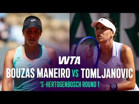 Tomljanovic élimine Bouzas Maneiro à 's-Hertogenbosch 2026 – 1er tour