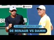 Alex De Minaur ngalahake Martin Damm ing 's-Hertogenbosch 2026 – Babak 2