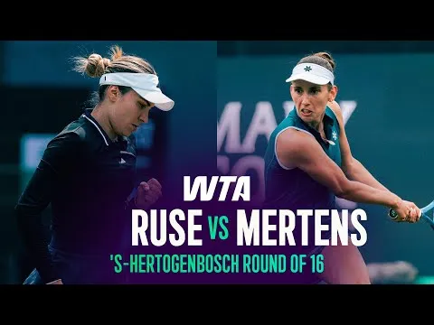 Ruse bat Mertens à ‘s-Hertogenbosch 2026 – 2e tour