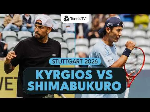 Sho Shimabukuro bat Nick Kyrgios à Stuttgart 2026 – Deuxième tour
