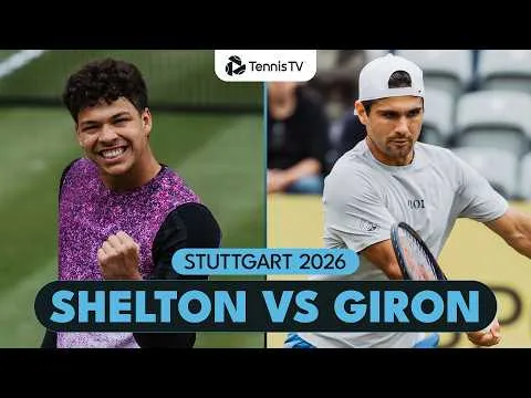 Ben Shelton bat Marcos Giron à Stuttgart 2026 – 2e tour