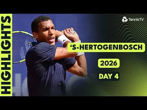 Majchrzak bat Medvedev à 'S-Hertogenbosch 2026 – Demi-finale