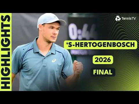Majchrzak bat De Minaur à S-Hertogenbosch 2026 – Finale