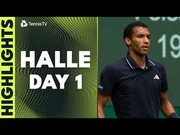 Auger-Aliassime legyőzte Borgest, Tiafoe meglepetésre felülmúlta Cobollit a Halle 2026 nyitómeccsein