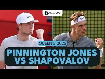 Shapovalov îl învinge pe Pinnington Jones la Queen's 2026 – Turul 1