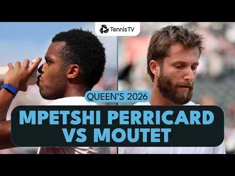 Corentin Moutet bat Giovanni Mpetshi Perricard au Queen's Club Championships 2026 – 1er tour