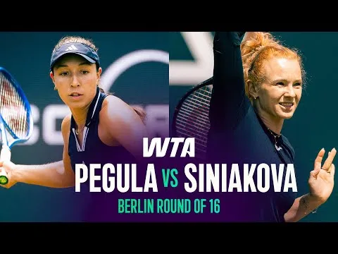 Jessica Pegula bat Katerina Siniakova à Berlin 2026 – 2e tour
