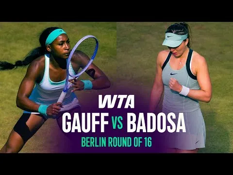 Badosa bat Gauff à Berlin 2026 – 2e tour
