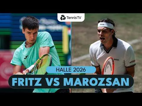 Taylor Fritz bat Fabian Marozsan à Halle 2026 – 2e tour
