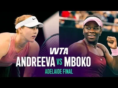 Andreeva bat Mboko à Adélaïde 2026 – Finale