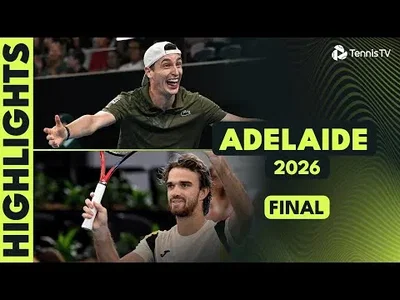 Machac bat Humbert à Adélaïde 2026 – Finale