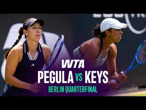 Jessica Pegula derrota a Madison Keys en los cuartos de final de Berlín 2026
