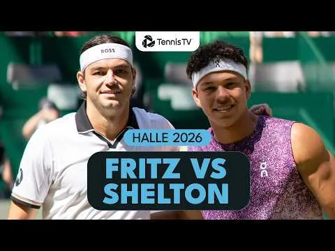Fritz bat Shelton à Halle 2026 – Quart de finale