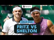 Fritz ngalahaké Shelton ing Halle 2026 – Perempat Final