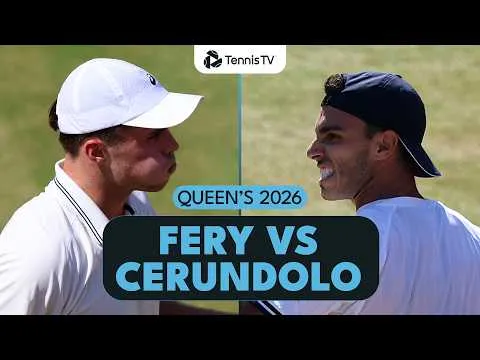 Francisco Cerundolo bat Arthur Fery à Queen's 2026 – Quart de finale