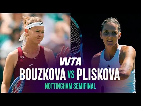 Bouzkova bat Pliskova à Nottingham 2026 – Demi-finale