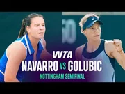 Navarro pobjeđuje Golubic na Nottinghamu 2026 – polufinale