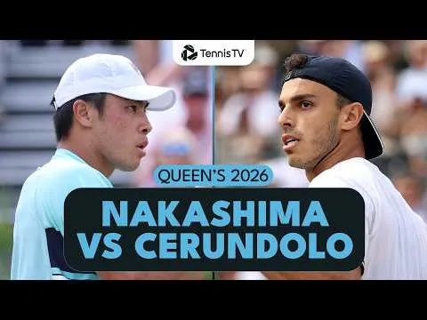 Francisco Cerundolo bat Brandon Nakashima à Queen's 2026 – Demi-finale