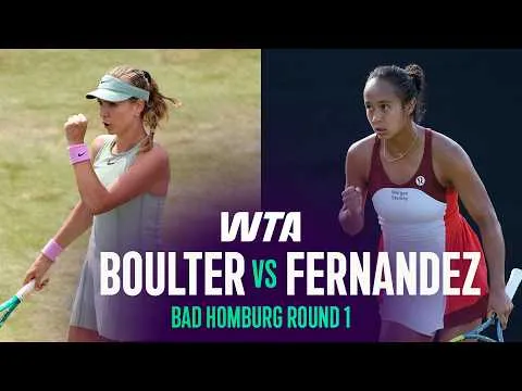 Fernandez bat Boulter au Bad Homburg 2026 – 1er tour