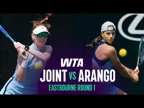 Arango bat Joint à Eastbourne 2026 – 1er tour
