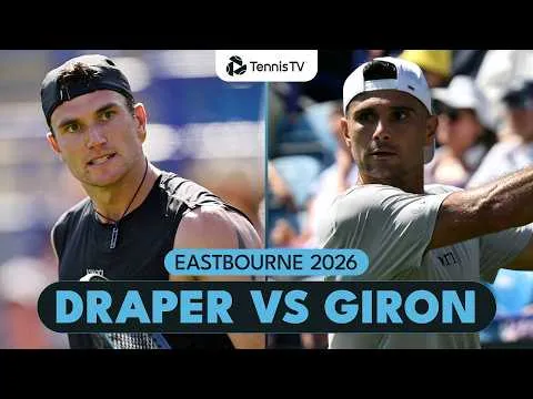 Draper bat Giron à Eastbourne 2026 – 1er tour