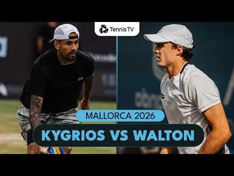 Walton bat Kyrgios à Majorque 2026 – Premier tour