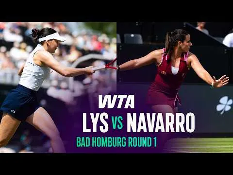 Emma Navarro bat Eva Lys à Bad Homburg 2026 – Premier tour