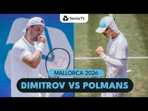 Dimitrov bat Polmans à Majorque 2026 – 1er tour
