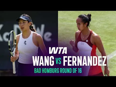 Xinyu Wang bat Leylah Fernandez à Bad Homburg 2026 – 2e tour
