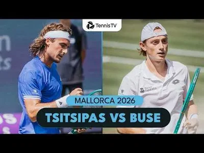 Buse besejrer Tsitsipas i Mallorca 2026 – Første runde