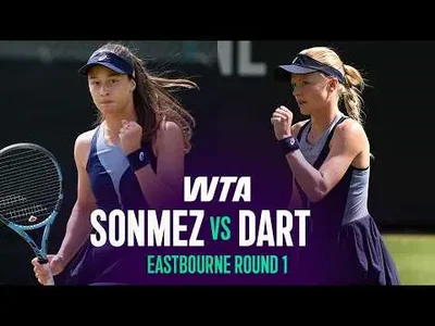 Zeynep Sonmez besejrer Harriet Dart ved Eastbourne International 2026 – 1. runde