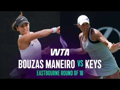 Madison Keys bat Jessica Bouzas Maneiro à Eastbourne 2026 – Deuxième tour