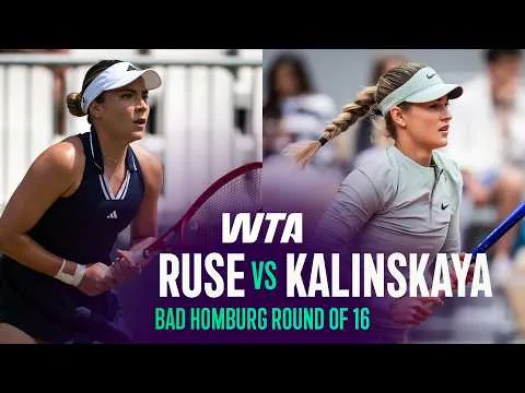 Ruse bat Kalinskaya à Bad Homburg 2026 – 2e tour