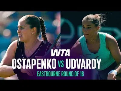Ostapenko besejrer Udvardy ved Eastbourne 2026 – Anden runde