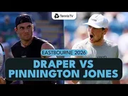 Jack Draper ngalahake Jack Pinnington Jones ing Eastbourne International 2026 – Babak 2