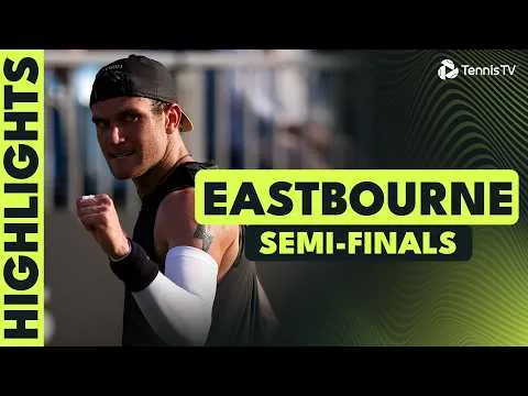 Ugo Humbert et Zizou Bergs décrochent leur place en finale à Eastbourne après des demi-finales sur gazon disputées