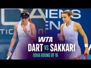 Maria Sakkari besegrar Harriet Dart i Aten 2026 – Omgång 2
