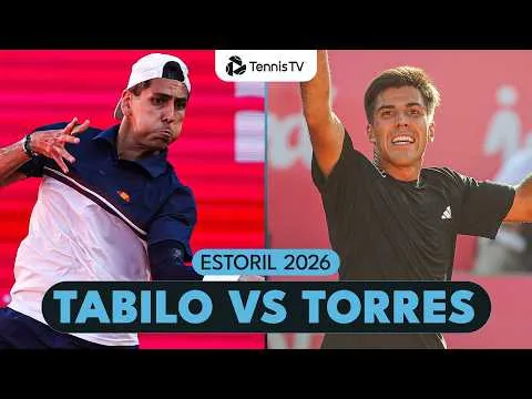 Torres besejrer Tabilo i Estoril 2026 – 2. runde