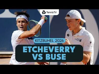 토마스 마르틴 에체베리가 키츠뷔엘 2026 8강전에서 이그나시오 부세를 꺾다