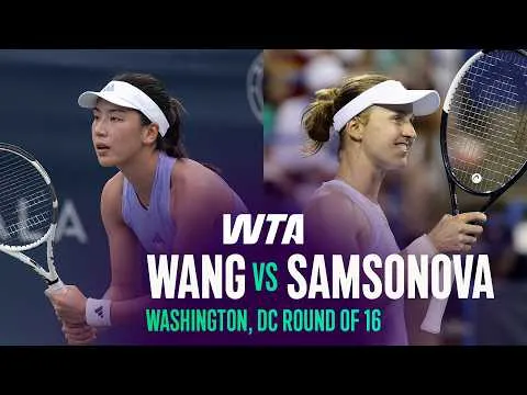 Samsonova slår Wang i Washington Open 2026 – 2. runde