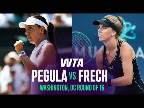 Jessica Pegula beseirer Magdalena Frech i Washington, DC 2026 – 2. runde