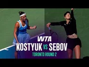 Kostyuk mengalahkan Sebov di Toronto 2026 – Babak 2
