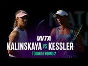Anna Kalinskaya mengalahkan McCartney Kessler di Toronto 2026 – Babak 2